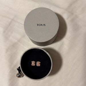 Tous Blush Bear Earrings
